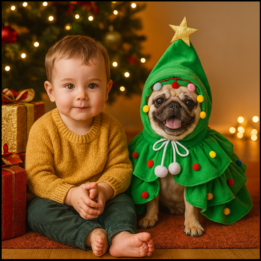 Holiday Dog Costume