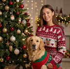New Winter Clothes Red Christmas Clothes Pullover Holiday Sweater