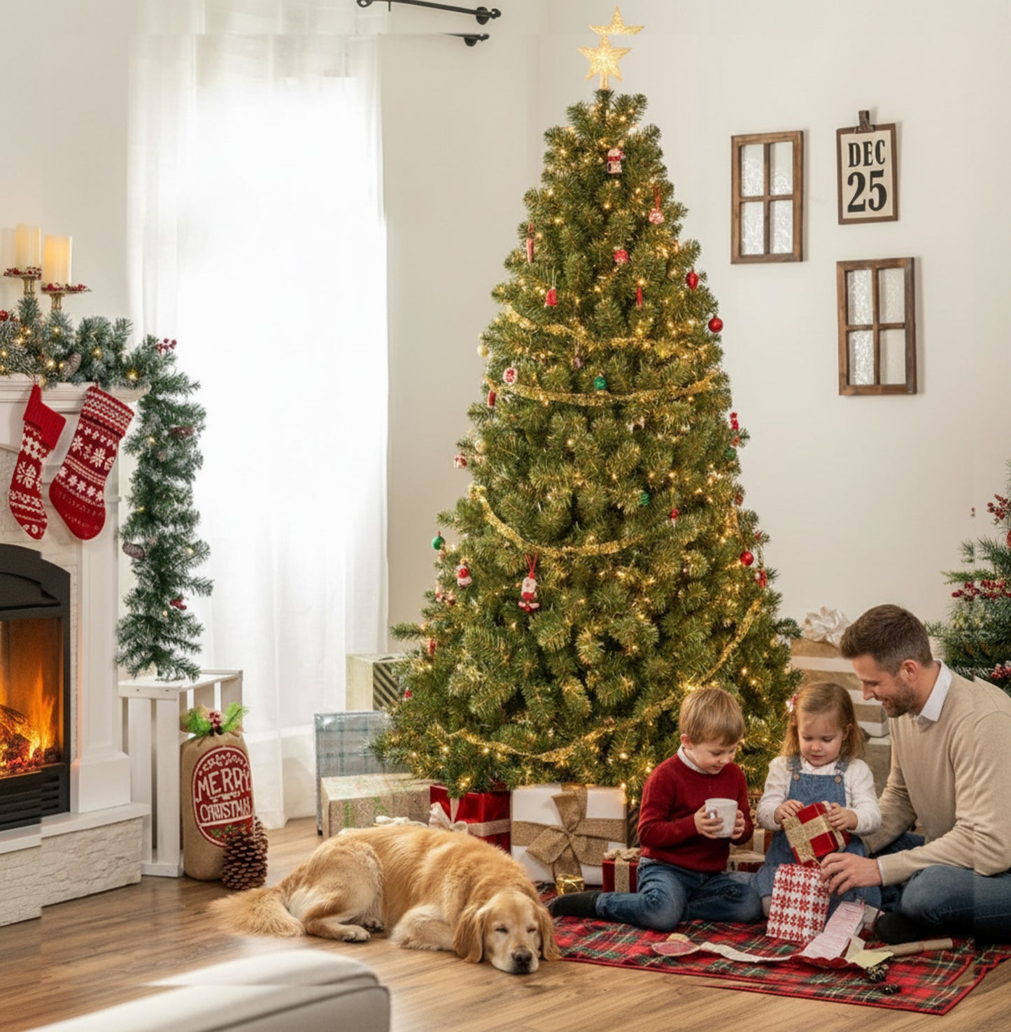 Premium Fluffy Christmas Tree