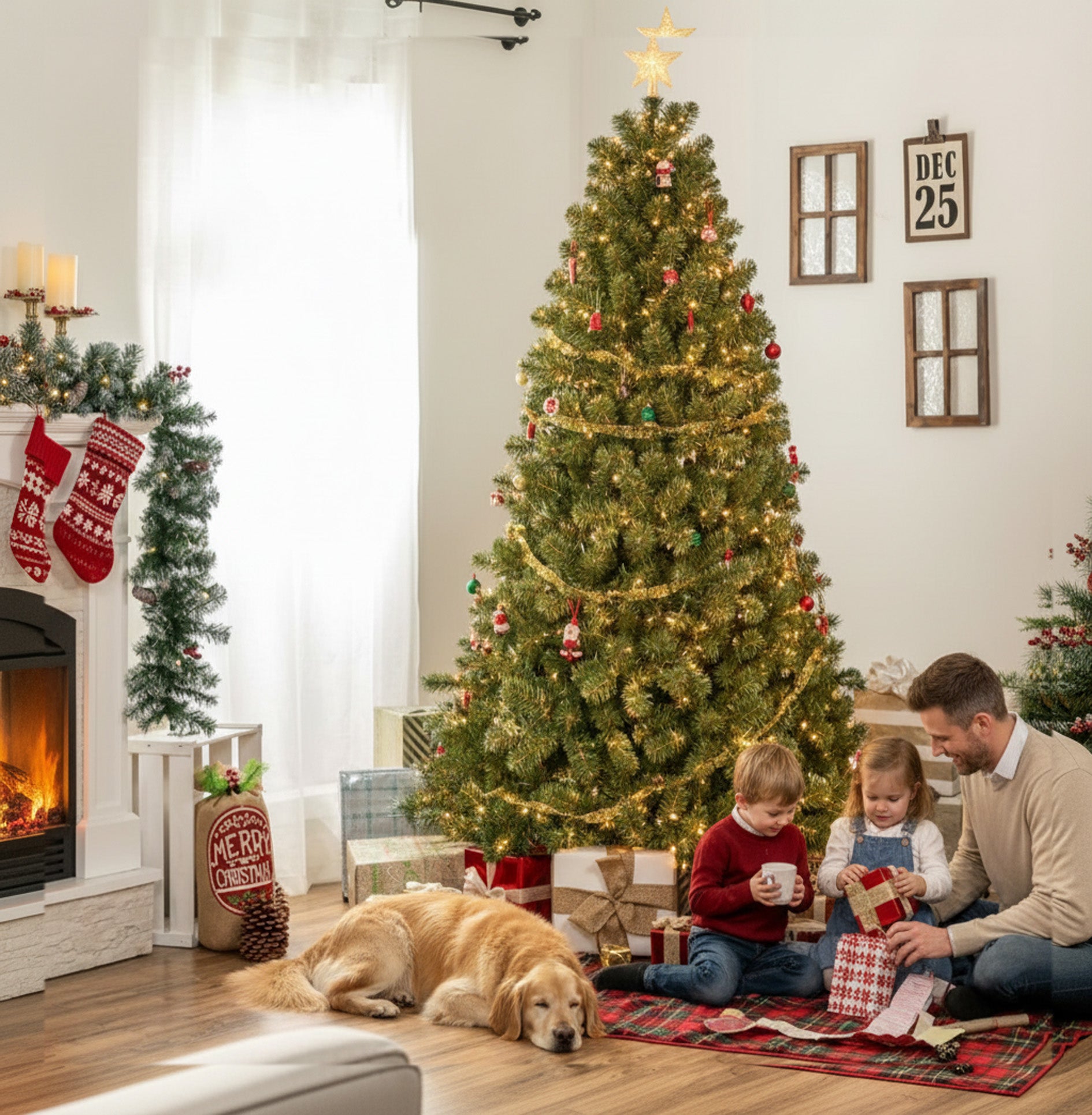 Premium Fluffy Christmas Tree