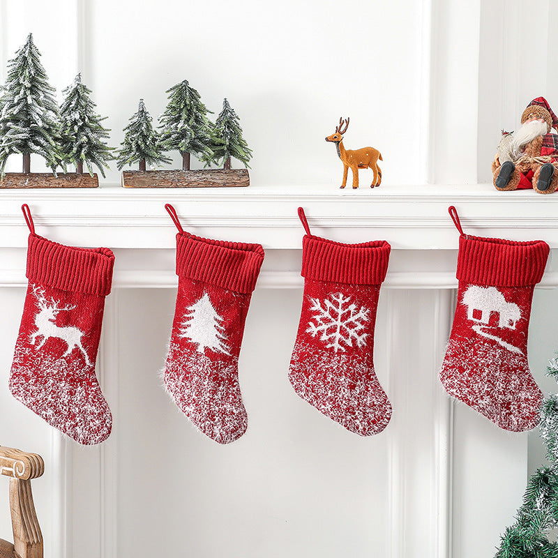 Red Christmas Hanging Stocking