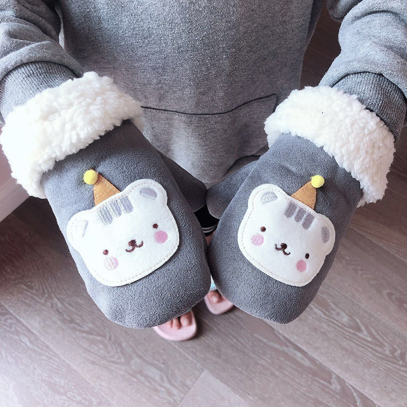 Cozy Cartoon Mittens