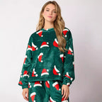Women’s Flannel Christmas Pajama Set