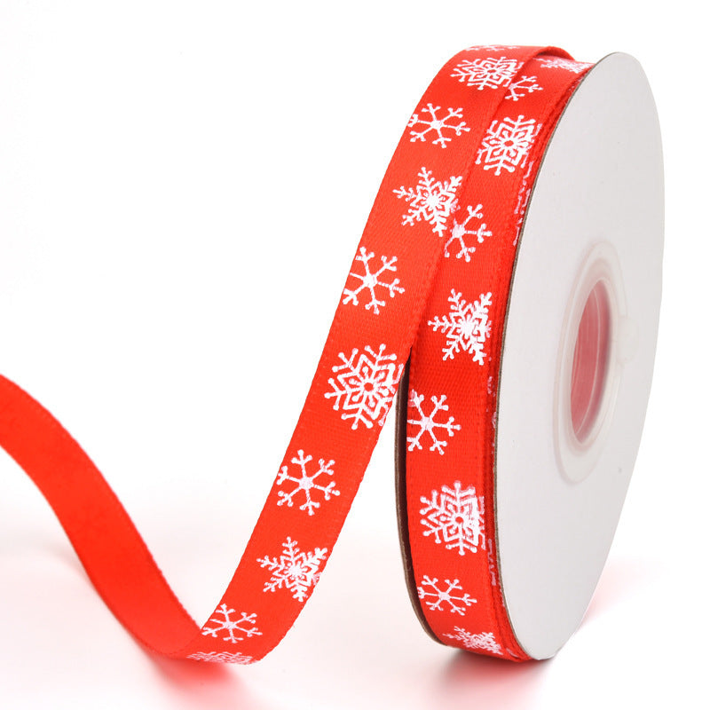 Christmas Printed Ribbon Roll