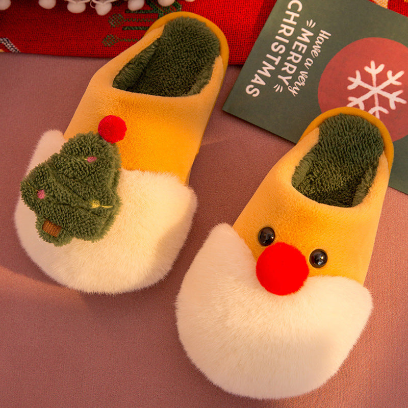 Holiday Plush Slippers