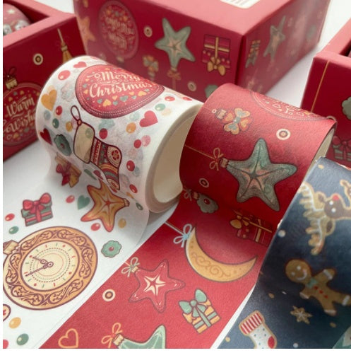 Christmas Pattern Paper Tape Set