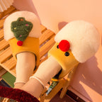 Holiday Plush Slippers