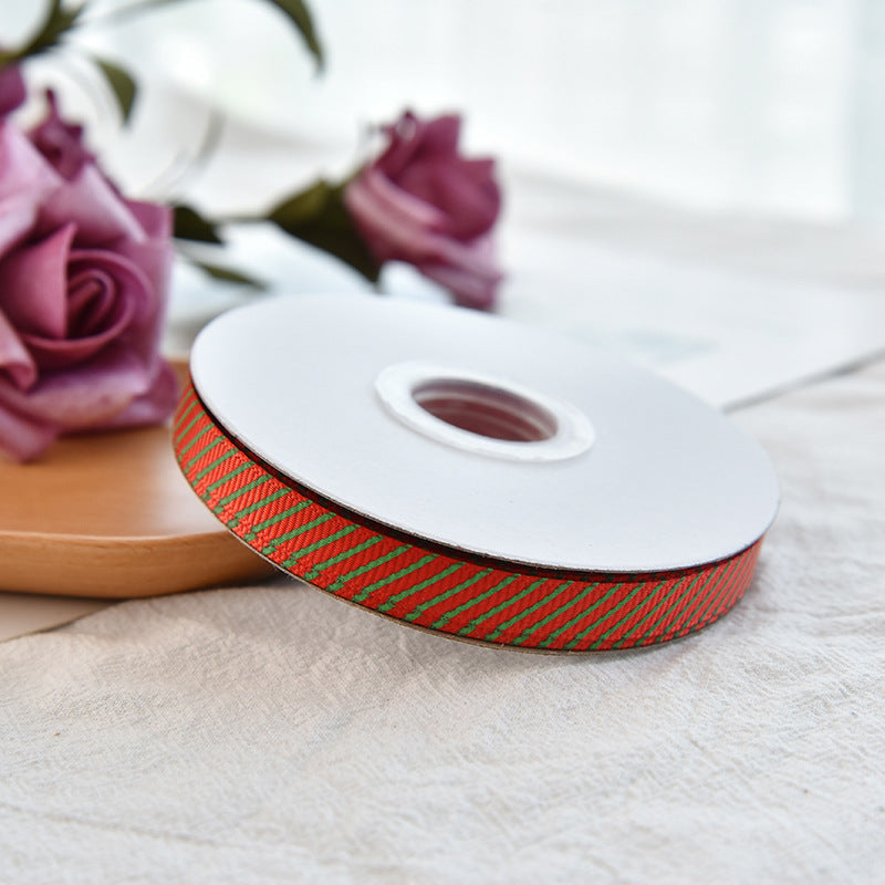 Christmas Printed Ribbon Roll