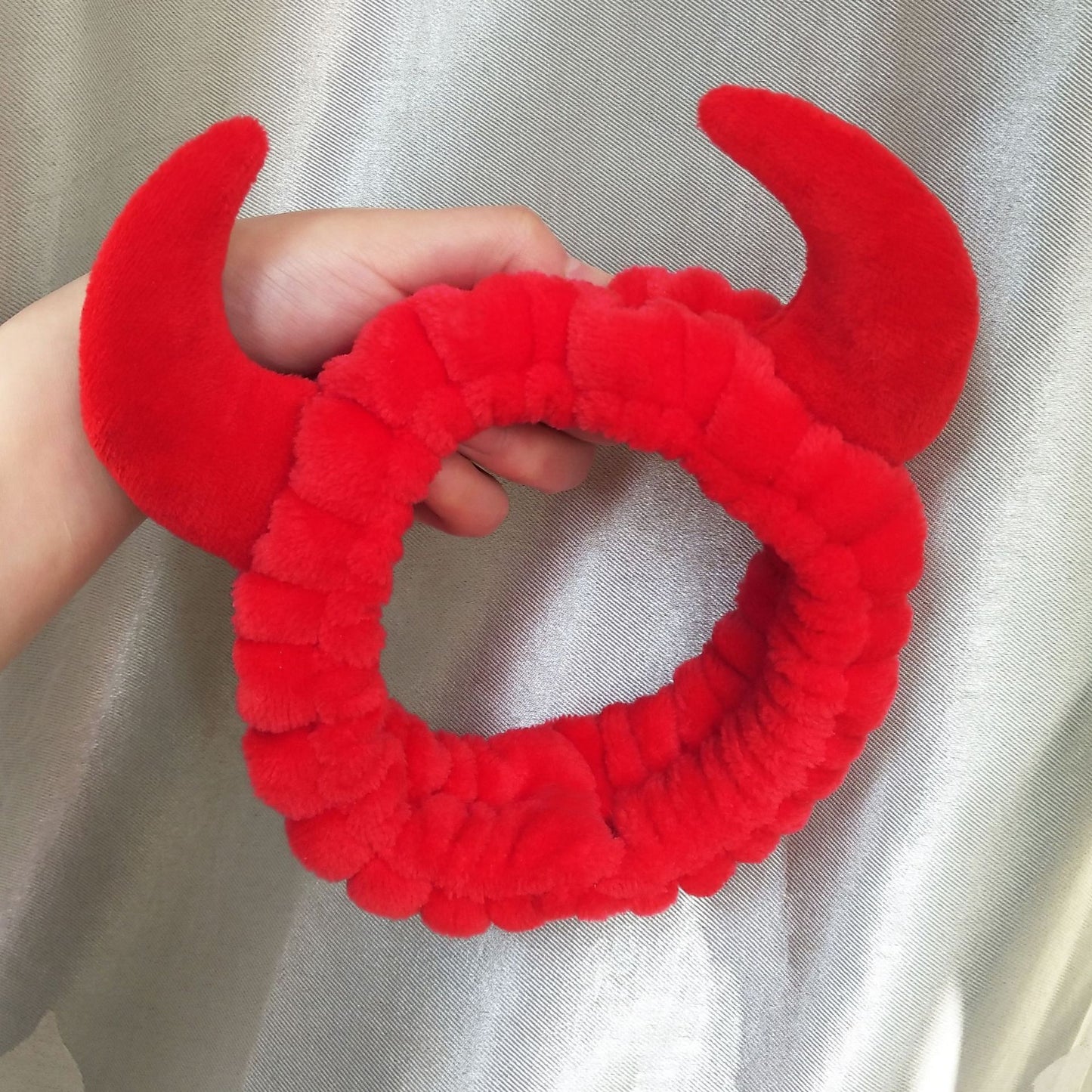 Cozy Horn Plush Headband