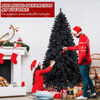 Classic 7.5FT Artificial Holiday Tree with Warm White Lights