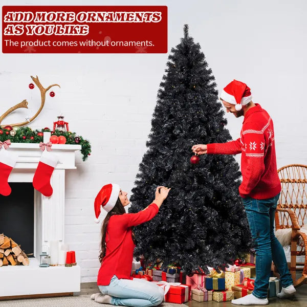 Classic 7.5FT Artificial Holiday Tree with Warm White Lights