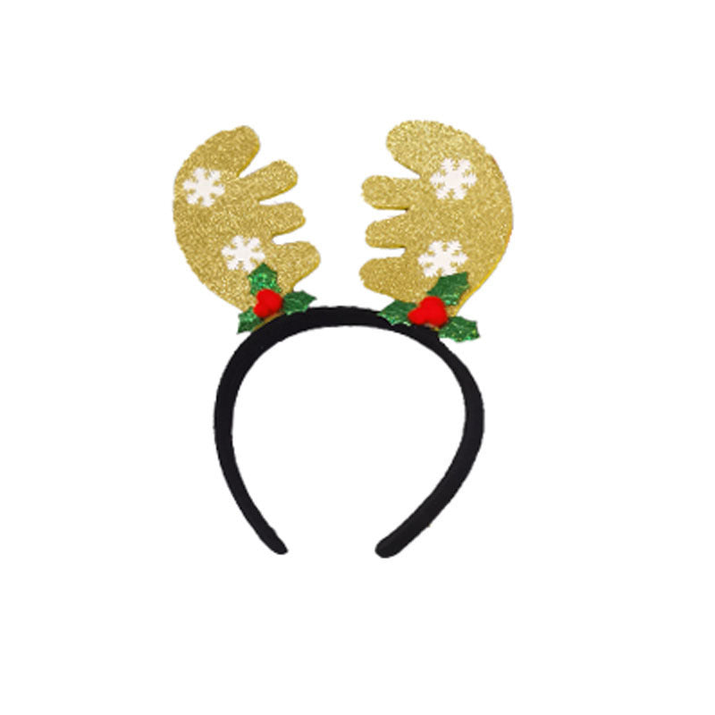 Snowflake Antler Christmas Headband