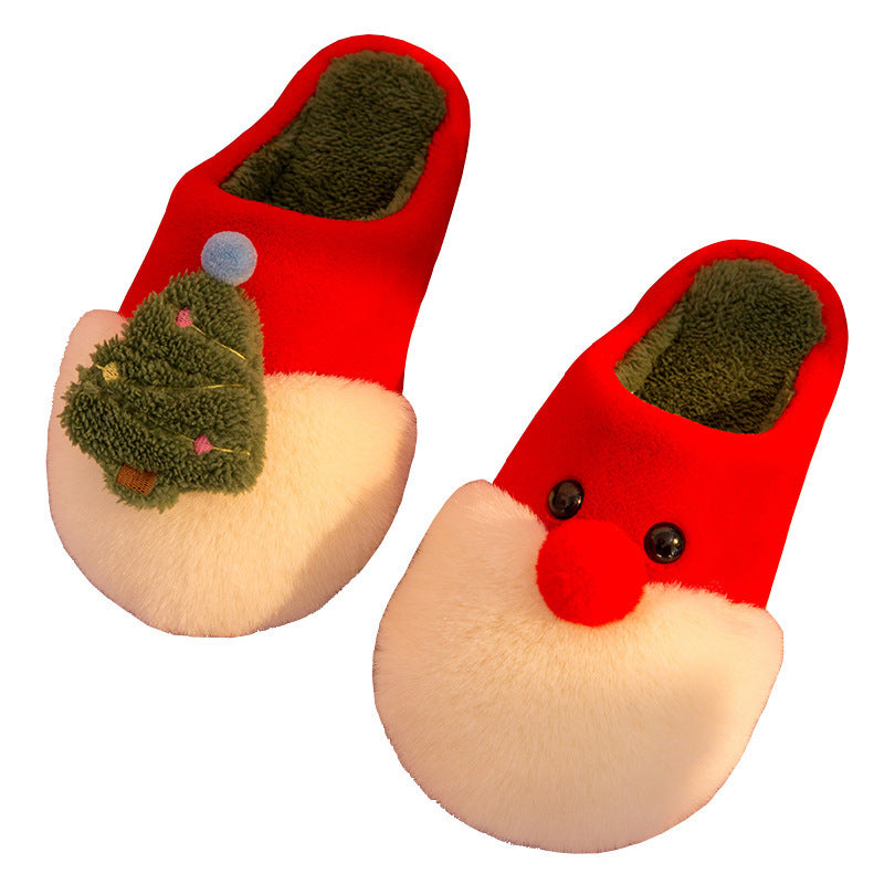 Holiday Plush Slippers