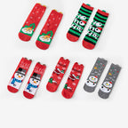 Festive Cartoon Socks