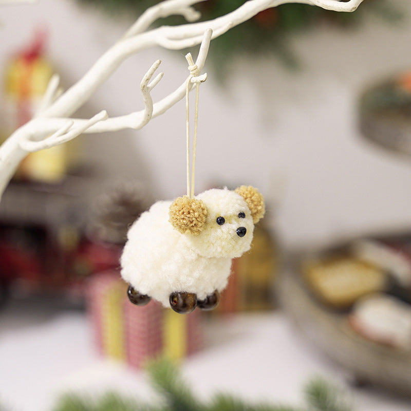 Felt Puppy Ornament