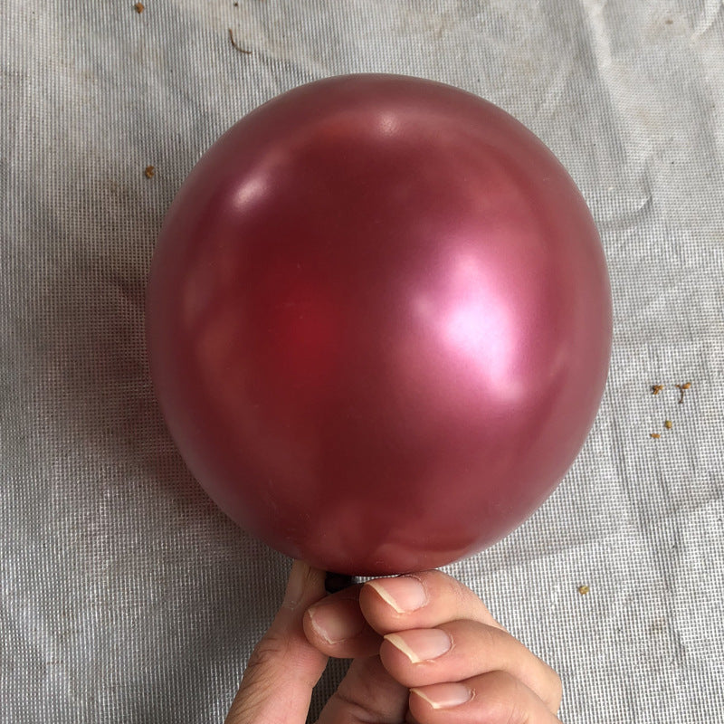 Burgundy Pearl Balloons