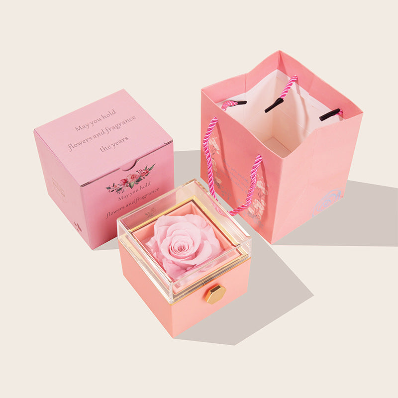 Rotating Valentine Jewelry Box