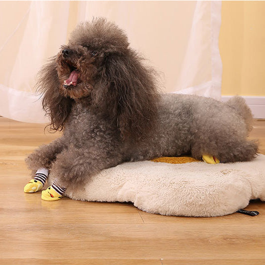 Christmas Pet Dog Socks Santa Claus Elk