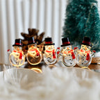 Christmas Christmas Snowman Modeling Decorative String Lights
