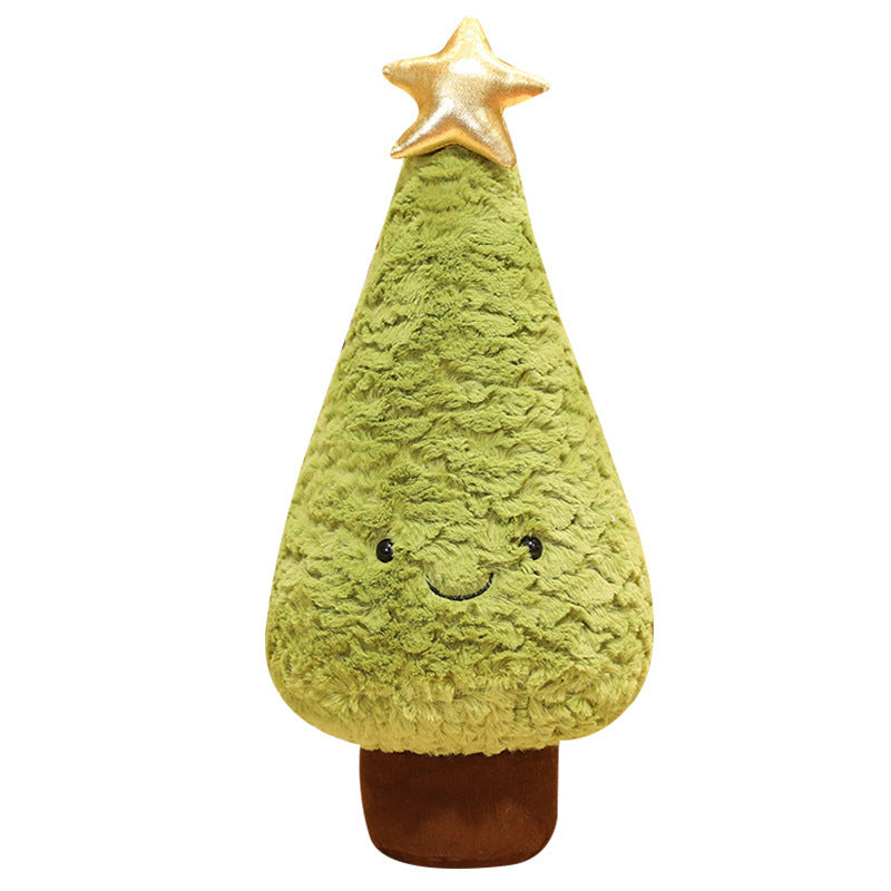 Cozy Christmas Tree Plush – Cute Decorative Holiday Toy