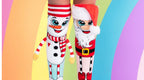 Holiday Cozy Cartoon Socks