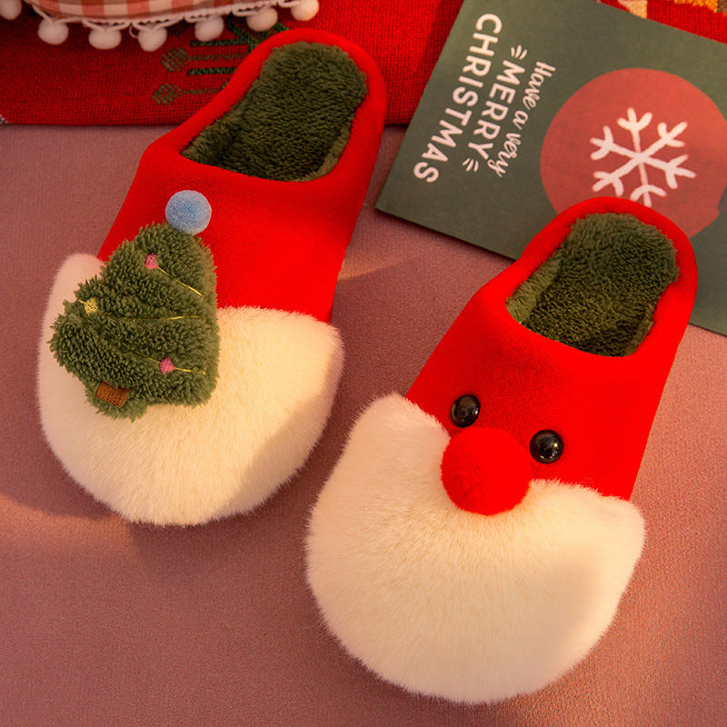 Holiday Plush Slippers