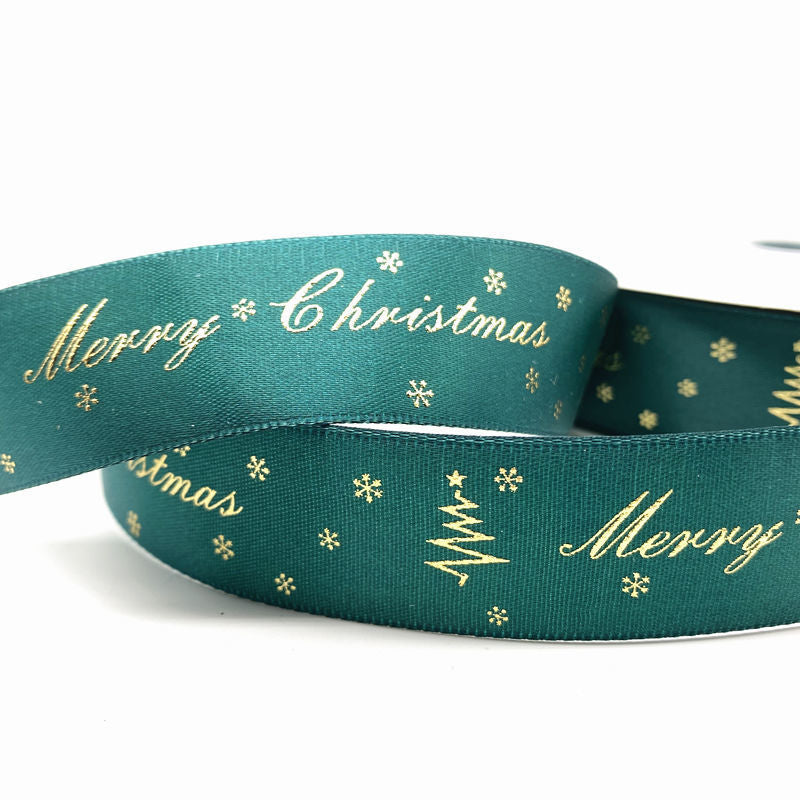 Merry Christmas Decorative Ribbon