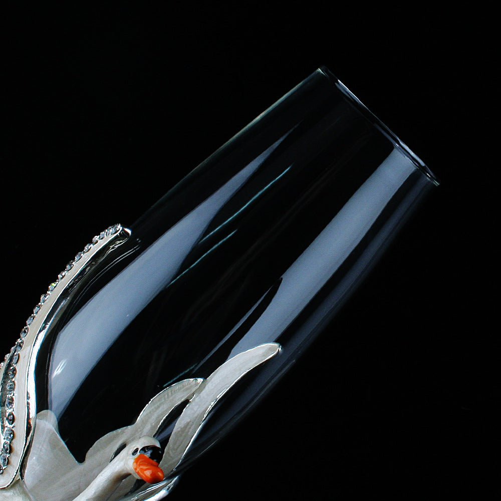Swan Champagne Glass