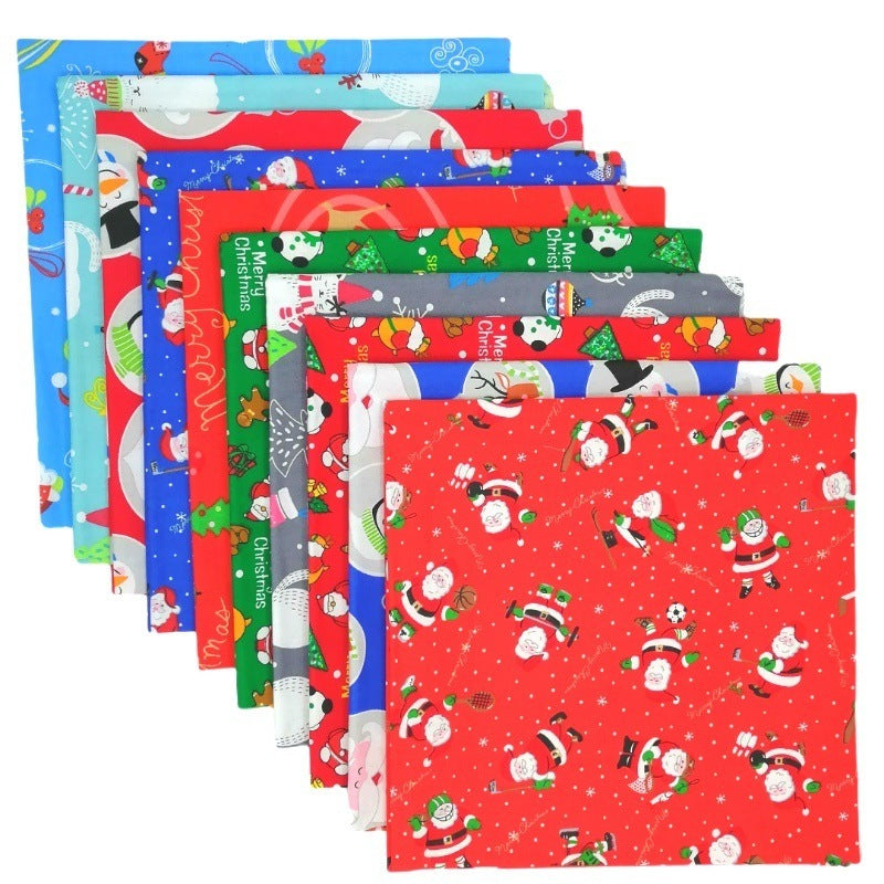 Christmas Cotton Squares