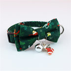 Christmas Bow Collar