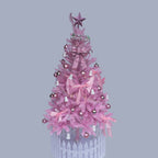 Enchanted Blush Pink Christmas Tree – Dreamy Holiday Decor