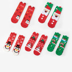 Festive Cartoon Socks