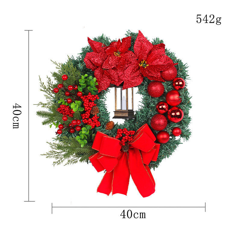 Holiday Floral Wreath & Garland – Semi-Handmade Christmas Decor