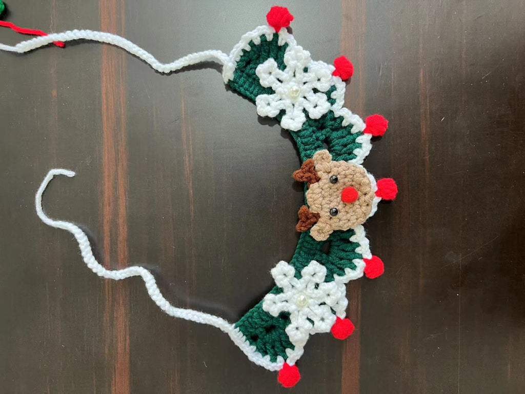 Christmas Knitted Scarf