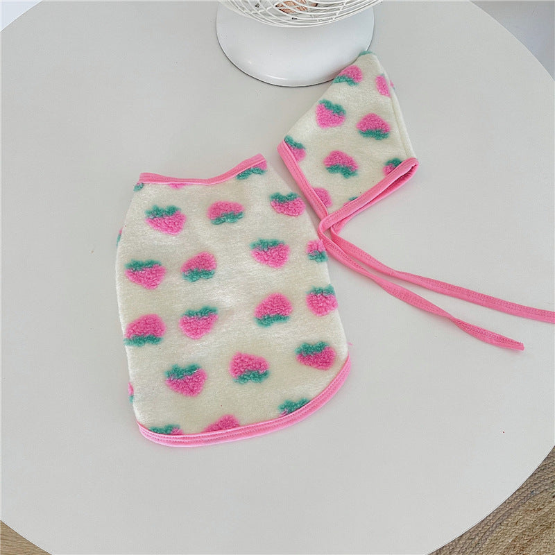 Holiday Knit Dog Vest