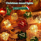 Electroplating Ball Colored Lights String Christmas Tree XINGX Pendant