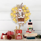 Santa Holiday Hanging Garland