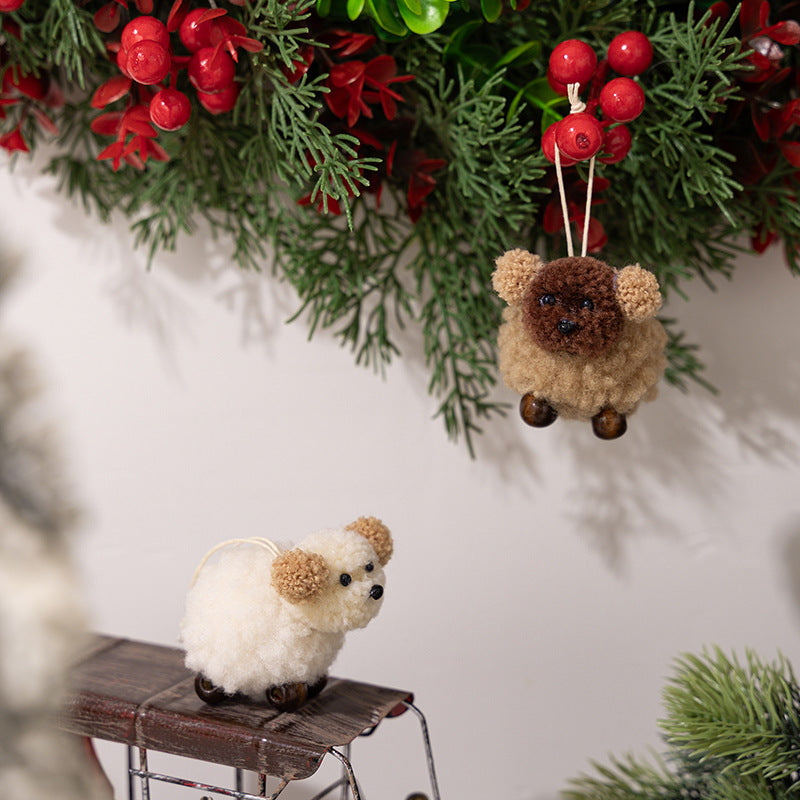 Felt Puppy Ornament