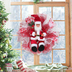 Santa Holiday Hanging Garland