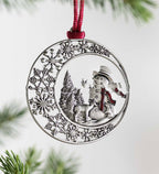Antique-Style Tin Holiday Pendants – Christmas Tree Decor