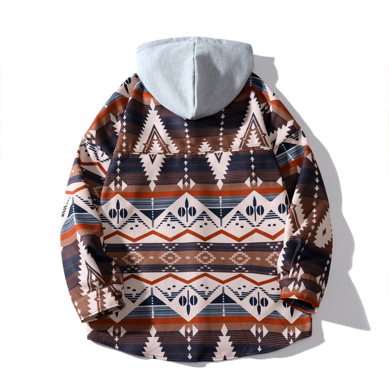 Men's Ethnic Style Long Sleeve Shirt