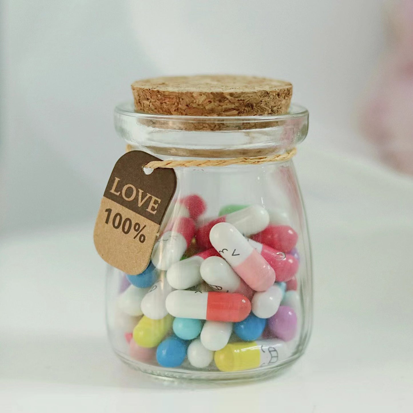 Love Letter Capsules Bottle