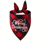Christmas Pet Plaid Scarf