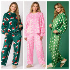 Women’s Flannel Christmas Pajama Set