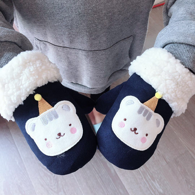 Cozy Cartoon Mittens