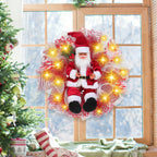 Santa Holiday Hanging Garland