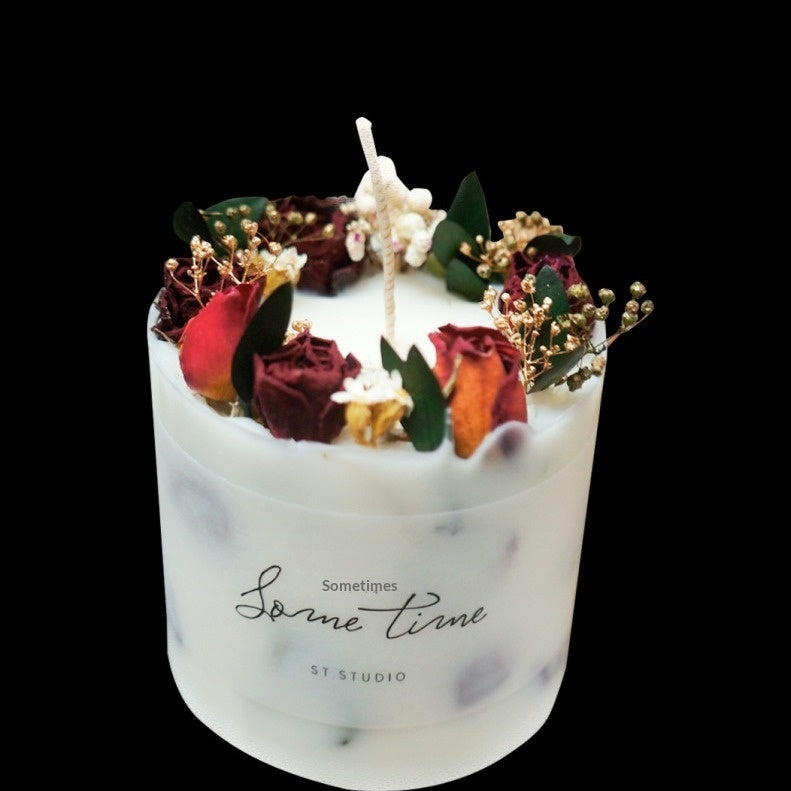 Rose Candle Gift Set