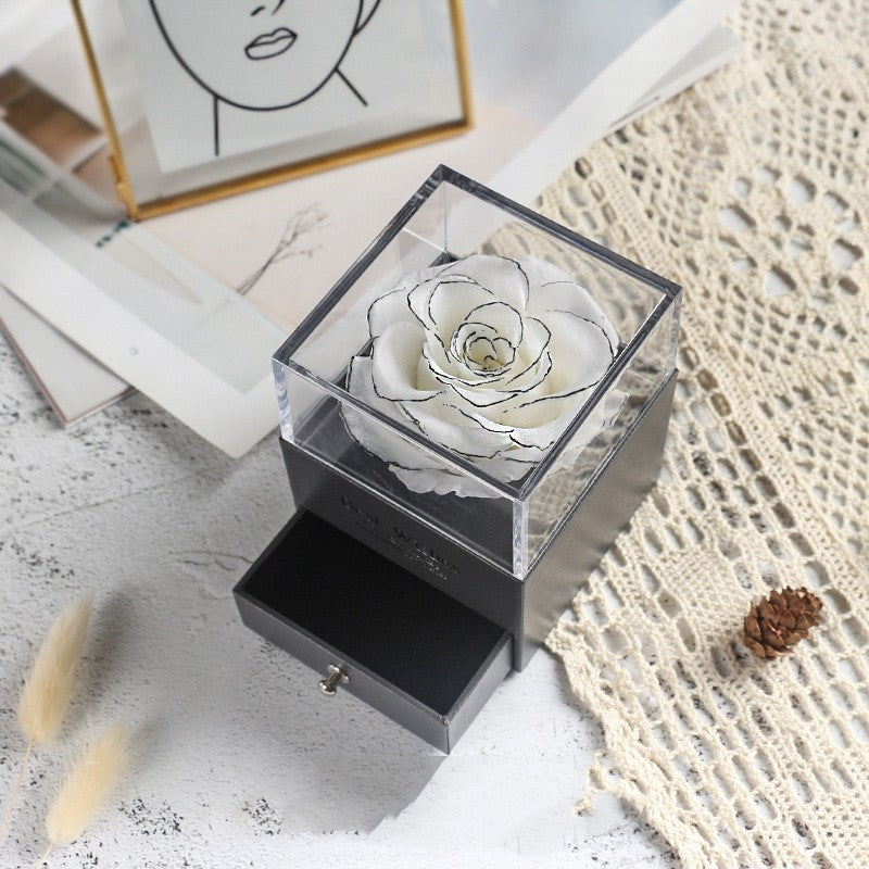 Eve Valentine's Day Eternal Flowers Gift Box Ornaments