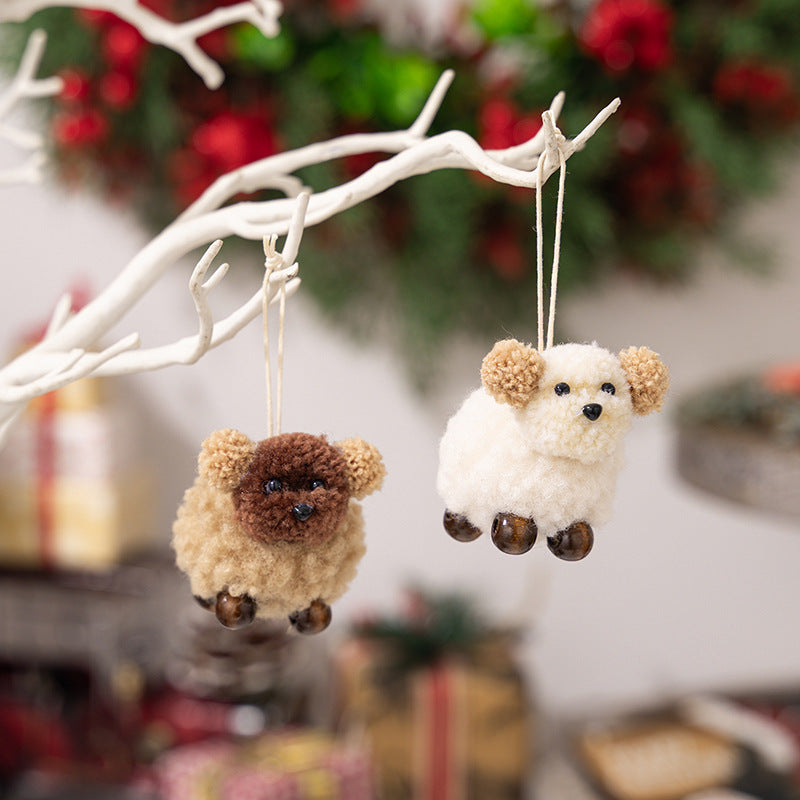 Felt Puppy Ornament