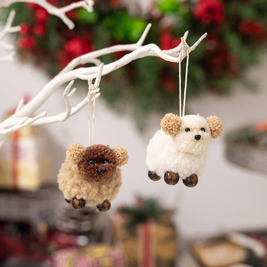 Felt Puppy Ornament